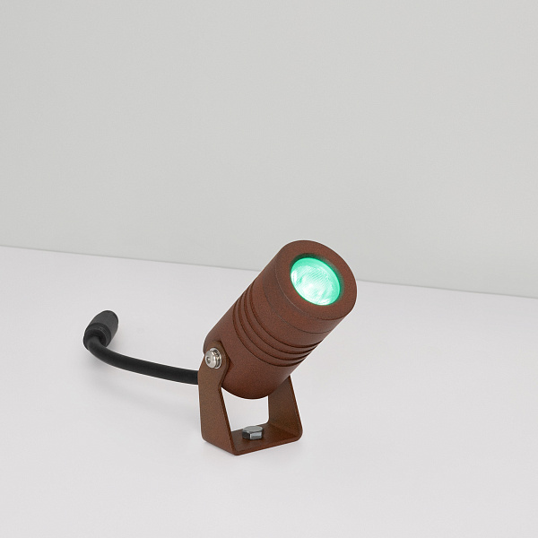 Светильник KT-RAY-COLOR-R42-6W RGB (RS, 25 deg, 12V) (Arlight, IP67 Металл, 3 года) Lednikoff