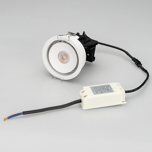 Светильник CL-SIMPLE-R78-9W Warm3000 (WH, 45 deg) (Arlight, IP20 Металл, 3 года) Lednikoff