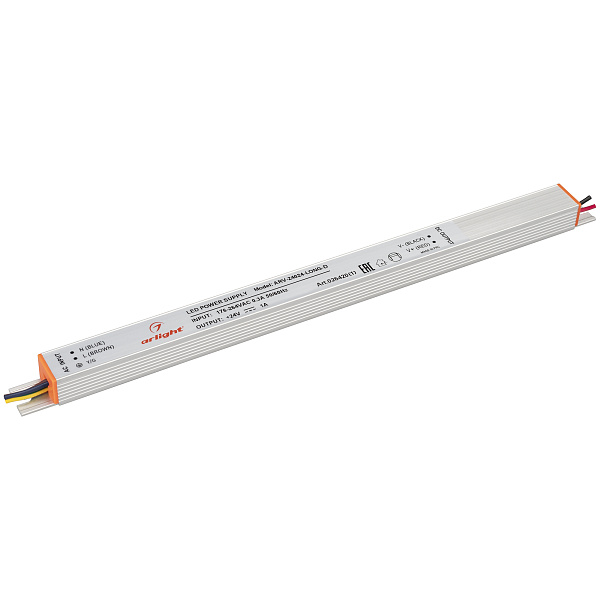 Блок питания ARV-24024-LONG-D (24V, 1A, 24W) (Arlight, IP20 Металл, 2 года) Lednikoff
