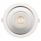 Светильник LTD-LEGEND-R115-10W White6000 (WH, 50 deg) (Arlight, IP20 Металл, 3 года) Lednikoff