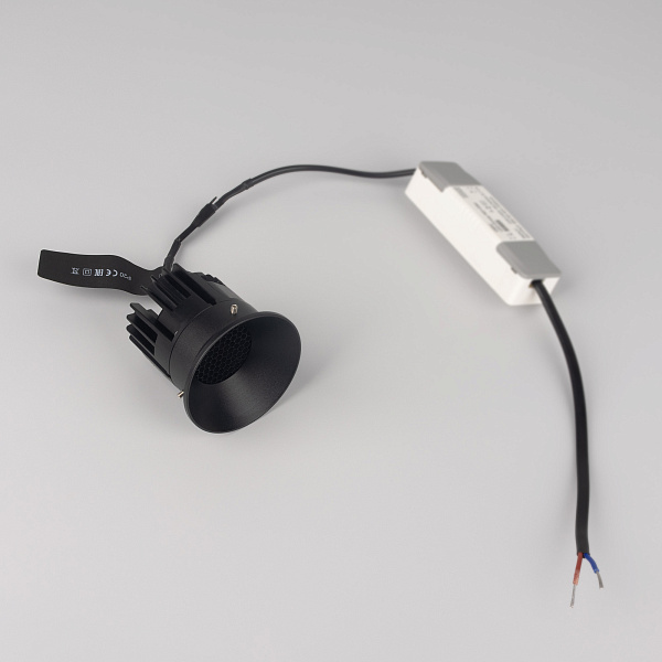Светильник безрамочный DL-INTRAL-R63-8W Day4000 (Черный RAL9005, 36 deg, 230V) (Arlight, IP20 Металл, 5 лет) Lednikoff
