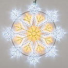 Фигура светодиодная ARD-SNOWFLAKE-M12-900x900-576LED White/Warm (230V, 36W) (Ardecoled, IP65) Lednikoff