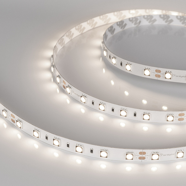 Светодиодная лента RT-B60-10mm 24V Day5000 CRI98 (14.4 W/m, IP20, 5060, 5m) (Arlight, Открытый) Lednikoff