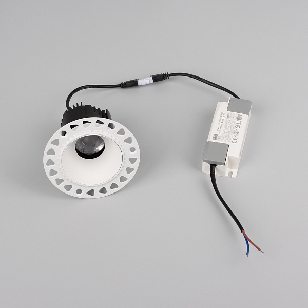 Светильник MS-ARADO-TRIMLESS-R65-9W Warm3000 (WH-WH, 24 deg, 230V) (Arlight, IP20 Металл, 5 лет) Lednikoff