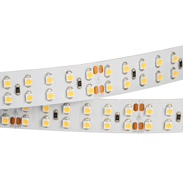 Светодиодная лента RT 2-5000 24V Day4000 2x2 (3528, 1200 LED, CRI98) (Arlight, 19.2 Вт/м, IP20) Lednikoff