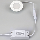 Светодиодный светильник LTM-R60WH-Frost 3W Day White 110deg (Arlight, IP40 Металл, 3 года) Lednikoff