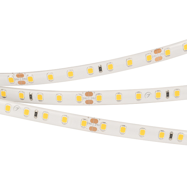 Светодиодная лента герметичная RTW-SE-A98-8mm 24V White6000 (10 W/m, IP65, 2835, 5m) (Arlight, 10 Вт/м, IP65) Lednikoff