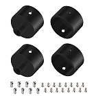 Заглушка WPH-FLEX-D22-360deg BLACK ALU с отверстием (Arlight, Металл) Lednikoff