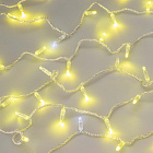 Светодиодная гирлянда ARD-STRING-CLASSIC-10000-CLEAR-100LED-FLASH Gold (230V, 7W) (Ardecoled, IP65) Lednikoff