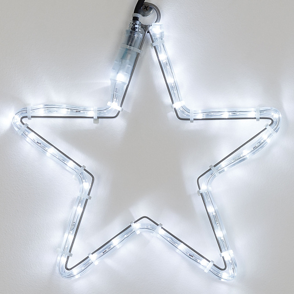 Фигура cветодиодная ARD-STAR-M1-295x275-36LED White (230V, 2.5W) (Ardecoled, IP65) Lednikoff