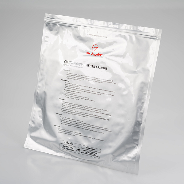 Светодиодная лента RT-20000 24V White6000 (3528, 60 LED/m, 20m) (Arlight, 4.8 Вт/м, IP20) Lednikoff