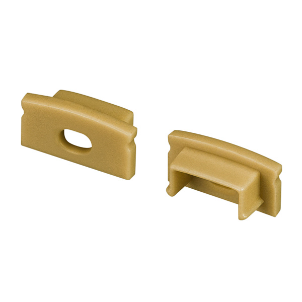 Заглушка LINE-1708 GOLD с отверстием (Arlight, Пластик) Lednikoff