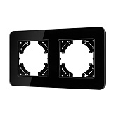 Рамка стеклянная FRM-OMALI-GS-2-BK (Arlight, -)