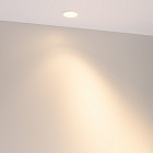 Светильник MS-ARADO-BUILT-R55-7W Warm3000 (WH-WH, 24 deg, 230V) (Arlight, IP20 Металл, 5 лет) Lednikoff
