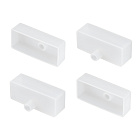 Заглушка WPH-FLEX-5025-TOP WHITE с отверстием (Arlight, Силикон) Lednikoff