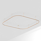 Основание ART-APRIORI-QUADRAT-SOFT-ROD-400-3500x3500 (GD) (Arlight, IP20 Металл, 3 года)