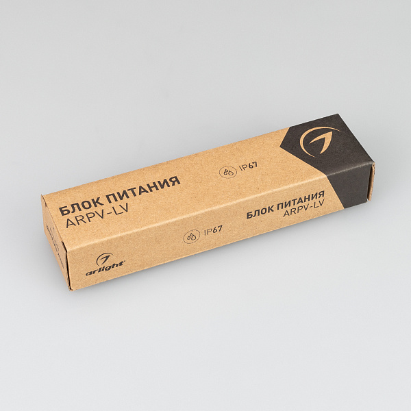 Блок питания ARPV-LV24025 (24V, 1.0A, 24W) (Arlight, IP67 Пластик, 2 года) Lednikoff