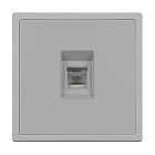 Механизм компьютерной розетки SCT-NOBE-MPC1-SFPL-IS (RJ-45, CAT6) (Arlight, Никель) Lednikoff