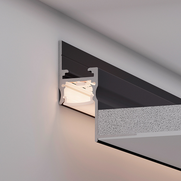 Профиль ARH-СEIL-S14-SHADOW-2000 BLACK (Arlight, Алюминий) Lednikoff