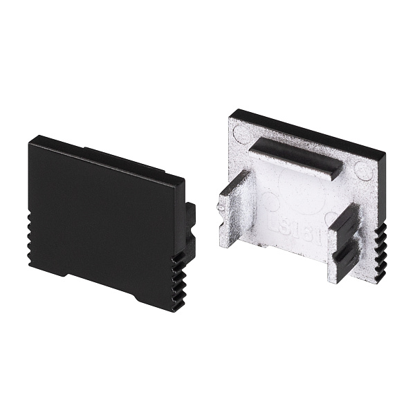 Заглушка SL-SLIM-H13M BLACK глухая (Arlight, Пластик) Lednikoff