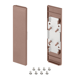 Заглушка SL-LINE-25100-DUAL ROSE CHAMPAGNE глухая (Arlight, Пластик)