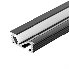 Профиль SL-BEVEL-W21-F-2000 ANOD BLACK (Arlight, Алюминий) Lednikoff