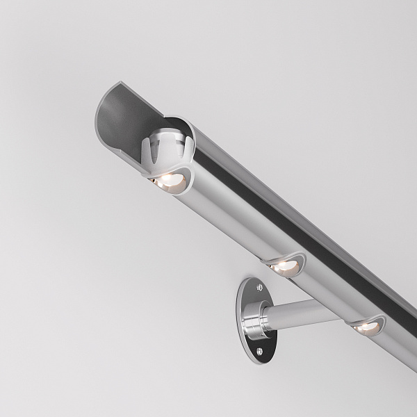 Светильник ALT-LODESTAR-HANDRAIL-R27-1.5W Warm3000 (SL, 30x60 deg, 12-24V) (Arlight, IP67 Металл, 3 года) Lednikoff