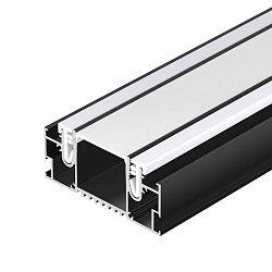Профиль STRETCH-32-CEIL-CENTER-2000 BLACK (Arlight, Алюминий)