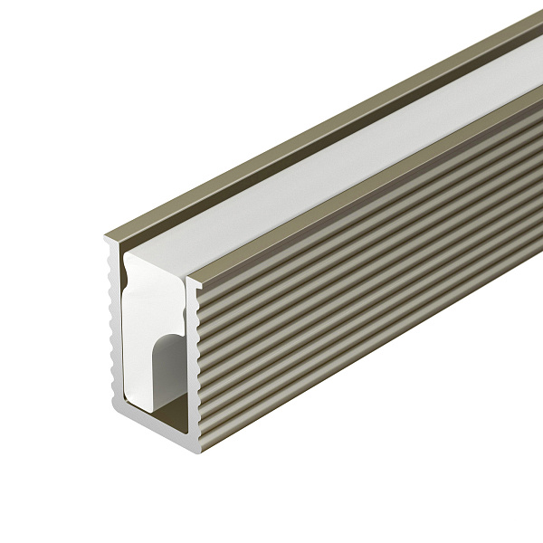 Профиль SL-MINI-6-H9-2000 ANOD OLIVE GREY (Arlight, Алюминий) Lednikoff