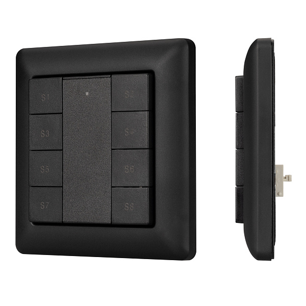 INTELLIGENT ARLIGHT Панель DALI-223-1G-8SC-IN-BLACK (BUS) (IARL, -) Lednikoff