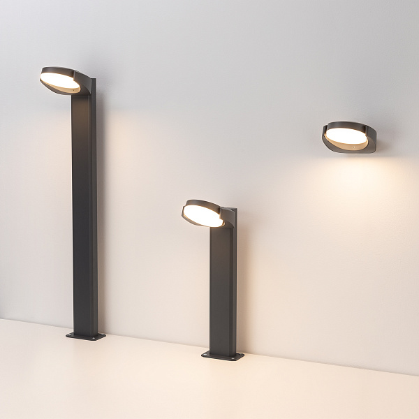 Светильник LGD-EYE-WALL-6W Warm3000 (GR, 117 deg, 230V) (Arlight, IP54 Металл, 3 года) Lednikoff
