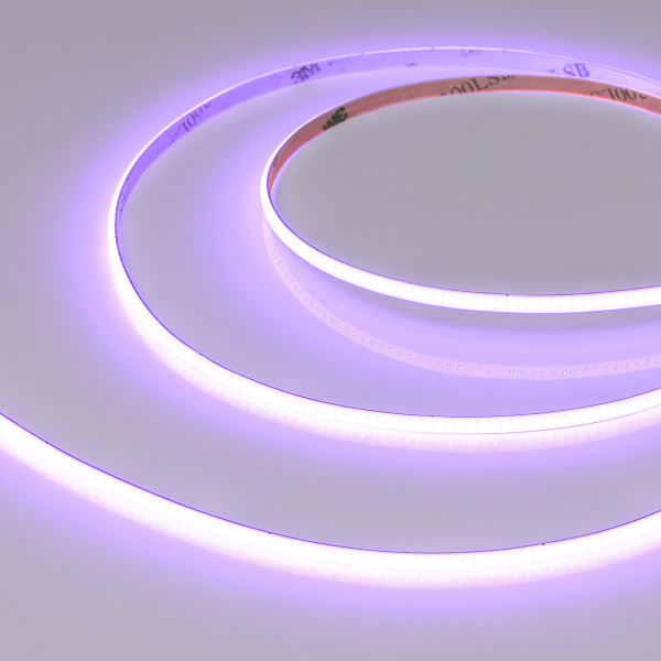 Светодиодная лента COB-X480-4mm 24V Violet (4 W/m, IP20, 5m) (Arlight, -) Lednikoff