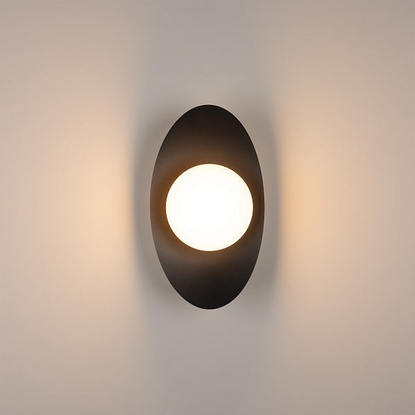 Светильник SP-PERLEN-WALL-L350-6W Warm3200-MIX (BK, 150 deg, 230V, TOUCH-DIM) (Arlight, IP20 Металл, 5 лет)