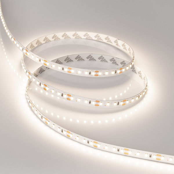 Светодиодная лента RT-A120-10mm 48V Day4000 (9.6 W/m, IP20, 2835, 30m) (Arlight, Открытый) Lednikoff