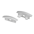 Заглушка для ALU-WIDE-F-H8 с отверстием (Arlight, Металл) Lednikoff