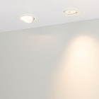 Светильник LTD-POLAR-TURN-R90-7W Warm3000 (WH, 36 deg, 230V) (Arlight, IP20 Пластик, 3 года) Lednikoff
