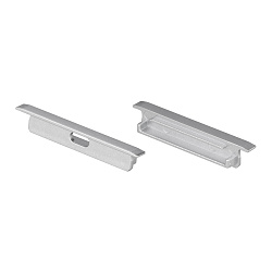 Заглушка SL-LINIA40-F-H9 SILVER (Arlight, Пластик)