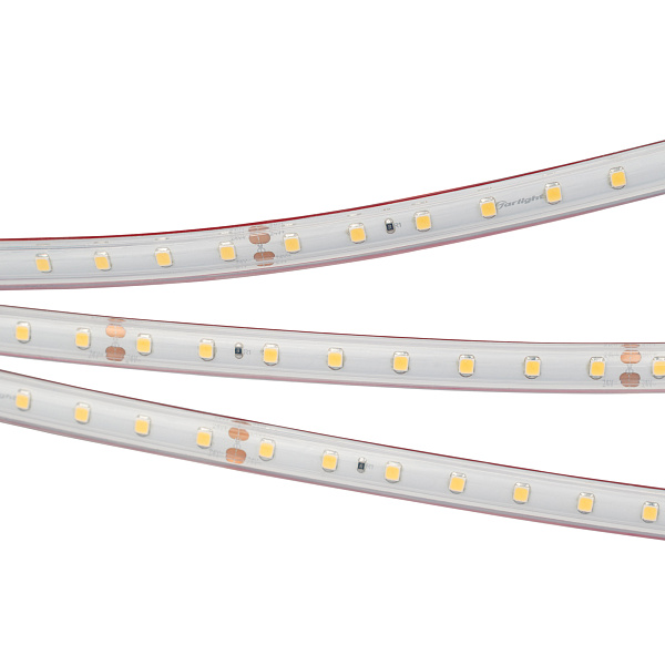 Светодиодная лента герметичная RTW-PS-A80-10mm 24V Warm3500 (6 W/m, IP67, 2835, 5m) (Arlight, 6 Вт/м, IP67) Lednikoff
