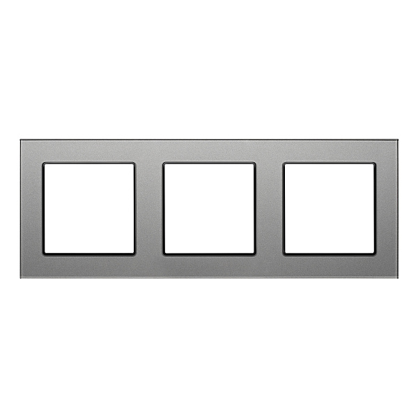 Рамка стеклянная FRM-GLARE-GS-3-GR (Arlight, -) Lednikoff