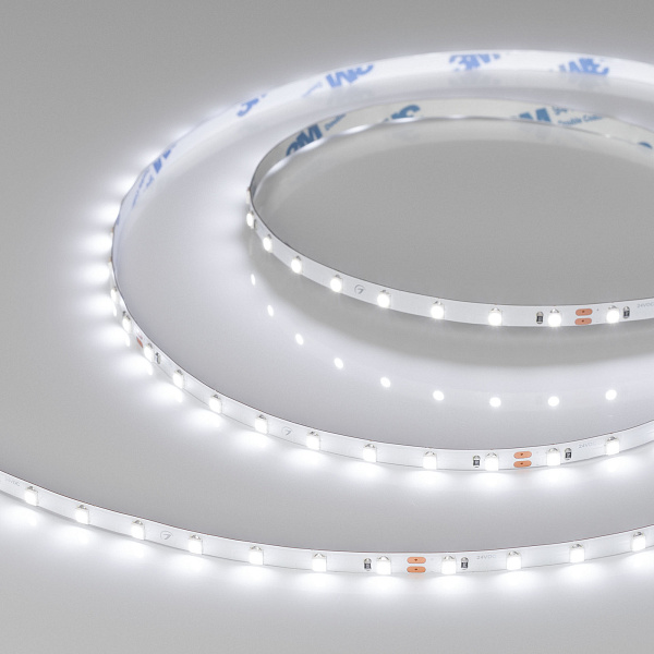 Светодиодная лента RT-A80-5mm 24V White6000 (5 W/m, IP20, 2835, 5m) (Arlight, Открытый) Lednikoff