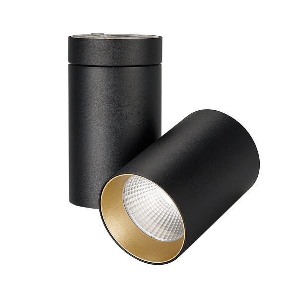 Корпус SP-POLO-SURFACE-TURN-R85 (BK, 1-3, 350mA) (Arlight, IP20 Металл, 3 года) Lednikoff
