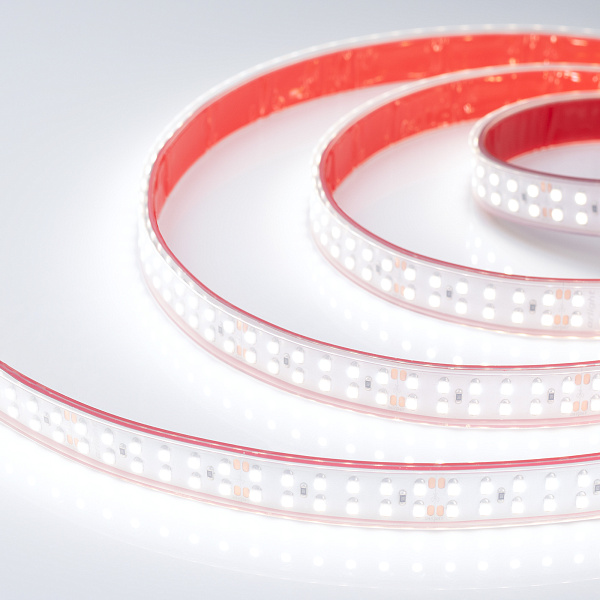 Светодиодная лента RTW 2-5000P 24V White6000 2x2 (3528, 1200 LED, LUX) (Arlight, 19.2 Вт/м, IP66) Lednikoff