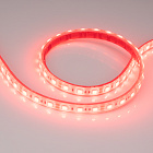 Светодиодная лента RTW 2-5000PGS 12V Red 2x (5060, 300 LED, LUX) (Arlight, 14.4 Вт/м, IP67) Lednikoff