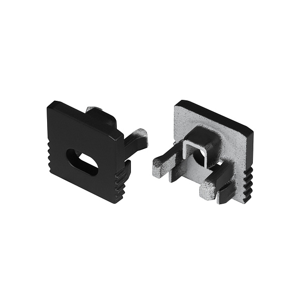 Заглушка SL-MINI-10 BLACK с отверстием (Arlight, Пластик) Lednikoff