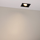 Светильник MS-VORTEX-BUILT-S90x90-12W Warm3000 (BK-BK, 40 deg, 230V) (Arlight, IP20 Металл, 5 лет) Lednikoff
