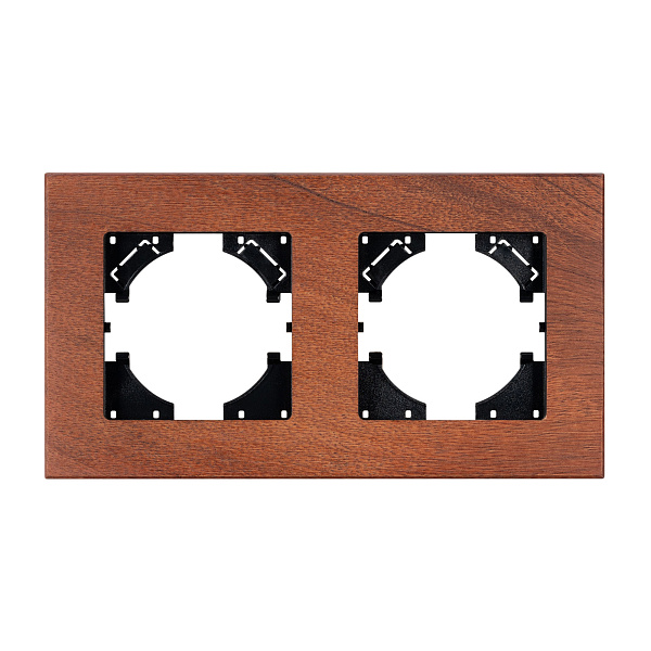 Рамка из натурального дерева FRM-XSILO-WD-2-NL (Arlight, -) Lednikoff