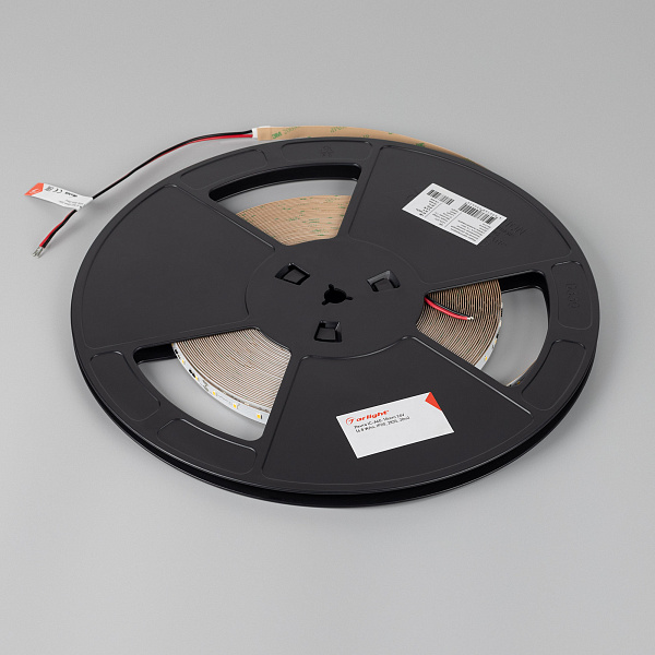 Светодиодная лента IC-A60-10mm 24V Cool 8K (4.8 W/m, IP20, 2835, 20m) (Arlight, 4.8 Вт/м, IP20) Lednikoff