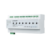 INTELLIGENT ARLIGHT Релейный модуль DALI2-708-82-ADDR-DRO-DIN Grey (230V, 8x16A) (IARL, IP20 Пластик, 3 года)