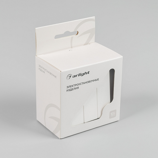 Механизм выключателя трехклавишный непроходной SWT-MK03-PL-WH-V (250V, 10A) (Arlight, -) Lednikoff