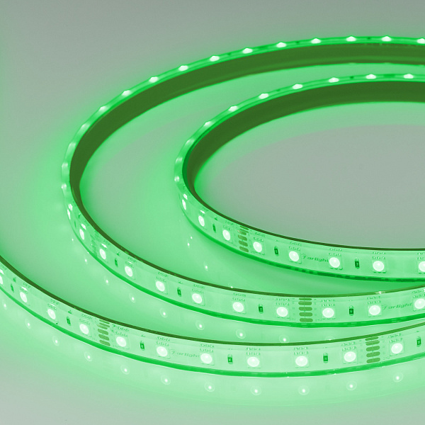 Светодиодная лента герметичная RTW-PFS-B60-13mm 24V RGB (14.4 W/m, IP68, 5060, 5m) (Arlight, 14.4 Вт/м, IP68) Lednikoff